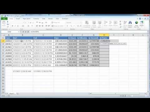 how to calculate hours in excel