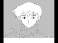 Shinji Ikari in MS Paint