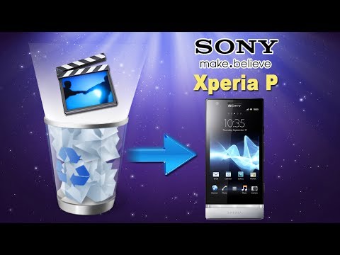 how to recover photos from sony xperia p