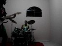 Binho na quitarra e criss na batera