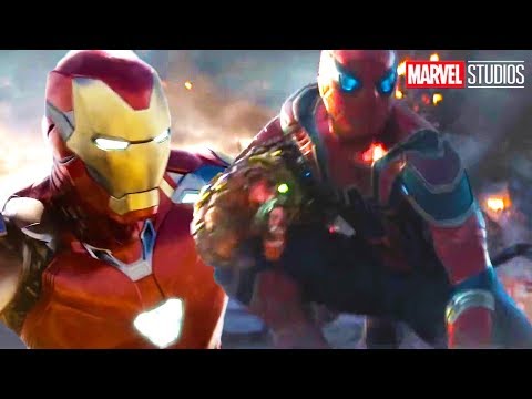 Avengers Endgame Final Battle Deleted Scene - Iron Man Spider-Man Alternate Ending Breakdown
