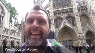 A Big Walk in London Frog