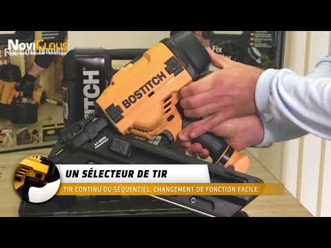 BOSTITCH BTCN560 CLOUEUR DE CHARPENTE SANS FIL 18V 4Ah