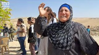 استمرار مساعي التهجير في مسافر يطا استمرار مساعي التهجير في مسافر يطا