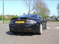 Click here to watch this video Aston Martin DBS revving  fast accelerating, leaving great exhaust note!