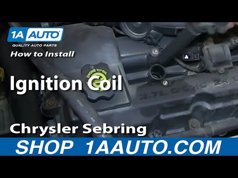 How To Install Replace Ignition Coil 2001-06 Chrysler Sebring 2.7L