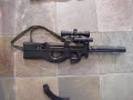 Listing of my other P90 videos: -- Building instructions Ruger 10/22 FN P90 Replica Video 3 www.youtube.com -- FN P90 Replica Utilizing Ruger 10/22- #2 www.youtube.com -- Detail video of the trigger linkage: www.youtube.com -- Ruger 10/22 Slow Motion Shell Ejection P90 www.youtube.com -- FN P90 Replica Utilizing Ruger 10/22- #6 www.youtube.com