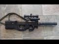 FN P90 Replica Utilizing Ruger 10/22- Video #1
