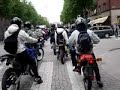 Borås Moppemeet 17/5 -08 Cruising genom stan [Del 1]