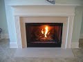 Mission FMI 42\" B-Vent Fireplace Burning Mission FMI 42\" B-Vent Fireplace Burning
