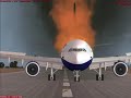 FSX Cabin fire Airbus A300-600 @ Dubrovnik