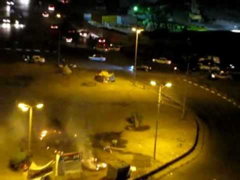 tahrir tents - 1.45 am - for the second day running tents burn on the square round about. Tonight, it seems it is a gas heater or something similar that exploded in one o...