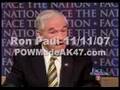 Ron Paul on Face The Nation