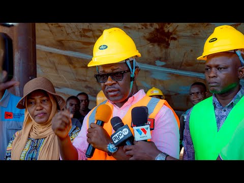 WAZIRI ULEGA AWATAKA WAKANDARASI KUONGEZA KASI YA UJENZI WA KIVUKO KIPYA MAFIA–NYAMISATI