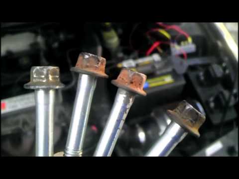 Removing/Cleaning the ignition coils/module on a Saturn S-series.