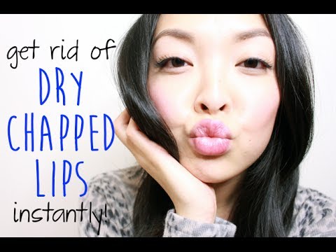 how to cure chapped lips