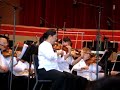 the concert took place on june 20, 2007. the young thai composer, mr. narong prangcharoen, whose work phenomenon was performed by the grant park orchestra of chicago in millennium park. they flew khun narong here from thailand. also on stage with the principal conductor of the orchestra, carlos kalmar.