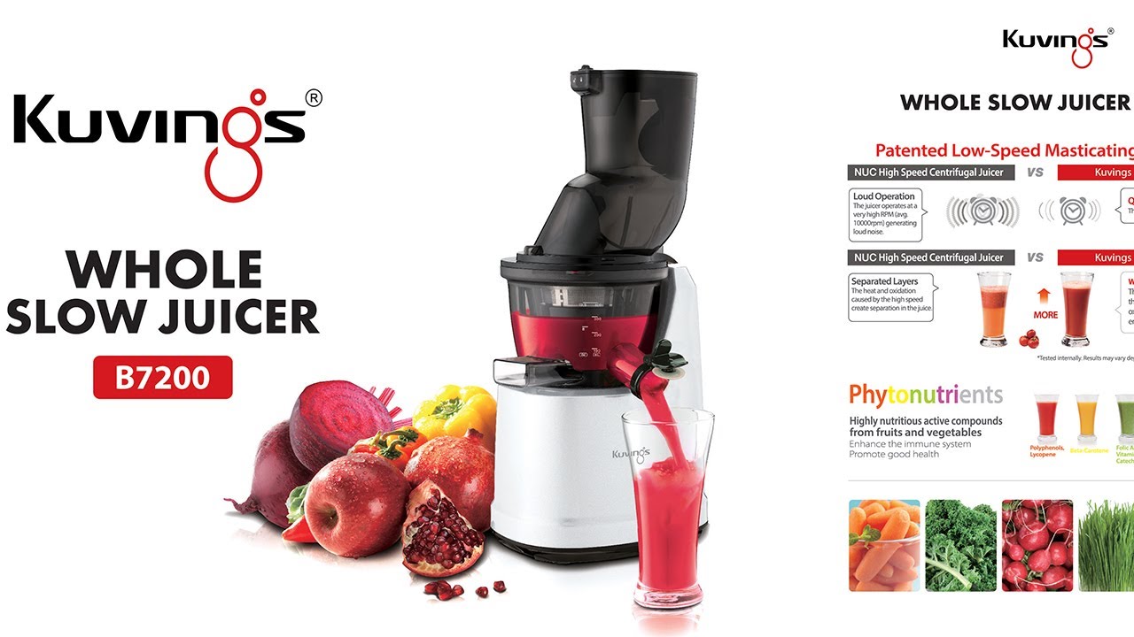 Máy ép chậm Kuvings NS-1725CBC2 [Sinh tố bí đỏ] BY https://bepnhatoi.com