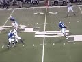 Andrew Cole on the punt return.