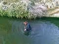 Knowlesy Goes for a swim in -5 conditions Part 2