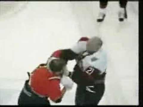 Famous Hockey Fight (Enhanced)