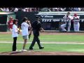 '09/04/29高島&中野アナ始球式