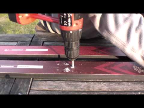 how to attach dynafit leashes