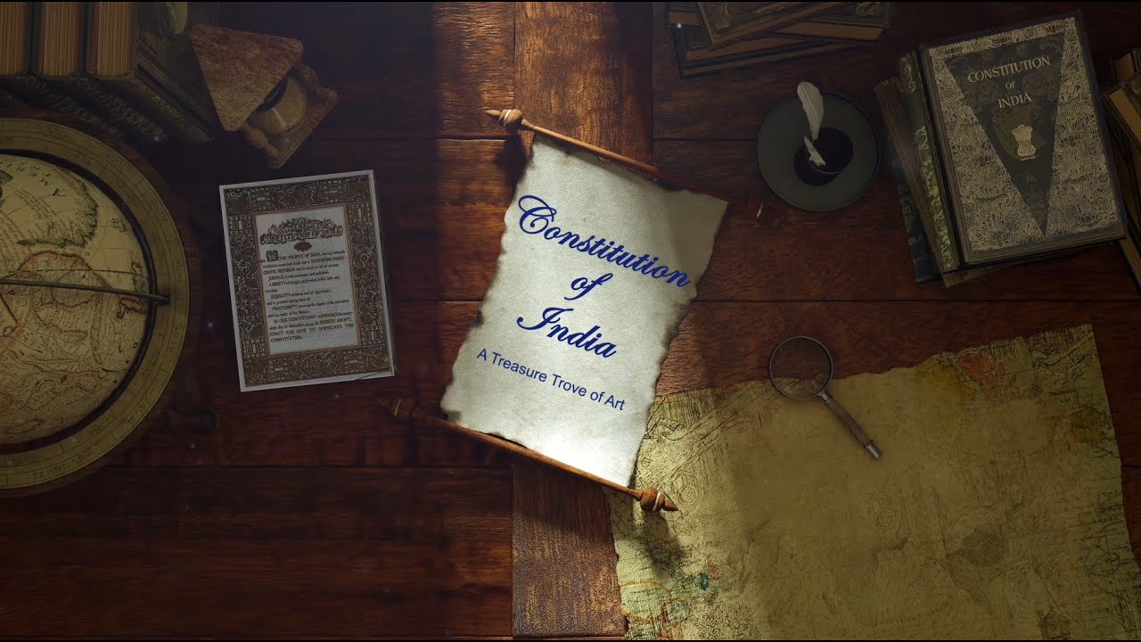 Constitution of India - 22 Paintings - An Ode to Indian Culture and History