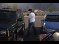 Mark Pees On Car