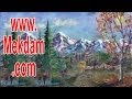 Speed Painting Haines Junction on Alaska Highway