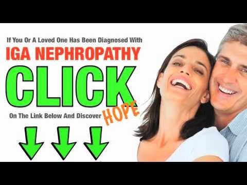 how to cure iga nephropathy