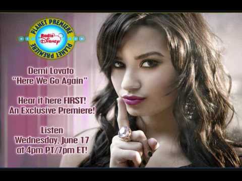 Demi Lovato Here We Go Again Radio Disney Planet Premiere