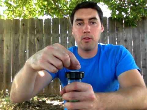 how to unclog sprinkler line