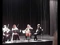 Mozart Clarinet Quintet, Forth Movement - Anton Dressler & Aviv Quartet Mozart Clarinet Quintet, Forth Movement - Anton Dressler & Aviv Quartet
