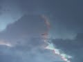 Lightning strikes Qantas airplane
