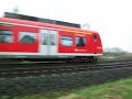 S-Bahn und ICE Begegnung S-Bahn und ICE Begegnung