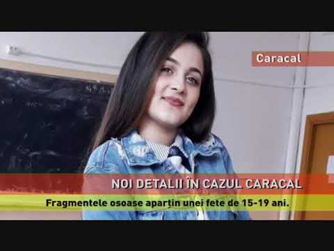 Caracal: Fragmentele osoase aparțin unei fete de 15-19 ani