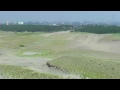 ロケ地は浜松。〜中田島砂丘 空撮動画 01 中田島砂丘上空より、東西〜