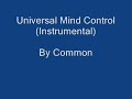Universal Mind Control (Instrumental) -Common Universal Mind Control (Instrumental) -Common