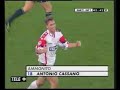 Che goal del giovane Cassano contro l\