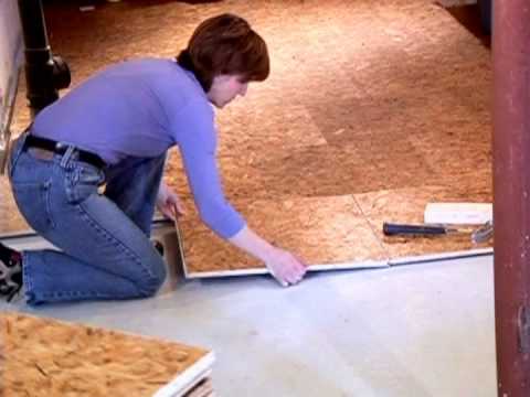 how to fasten dricore to concrete