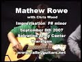 matthew rowe and christopher wood improvising in concert
