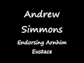 Andrew Simmons Endorses Arnhim Eustace