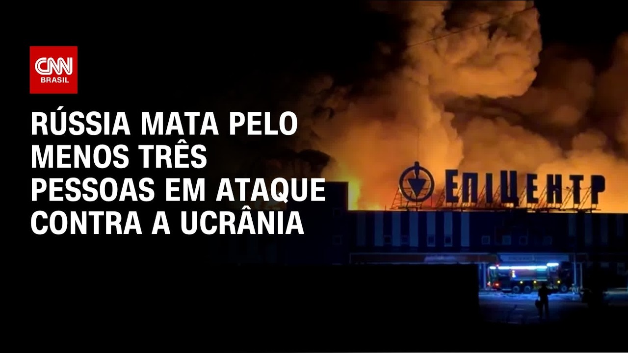 Ataque russo deixa ao menos três mortos em Zaporizhzhia, na Ucrânia | CNN PRIME TIME