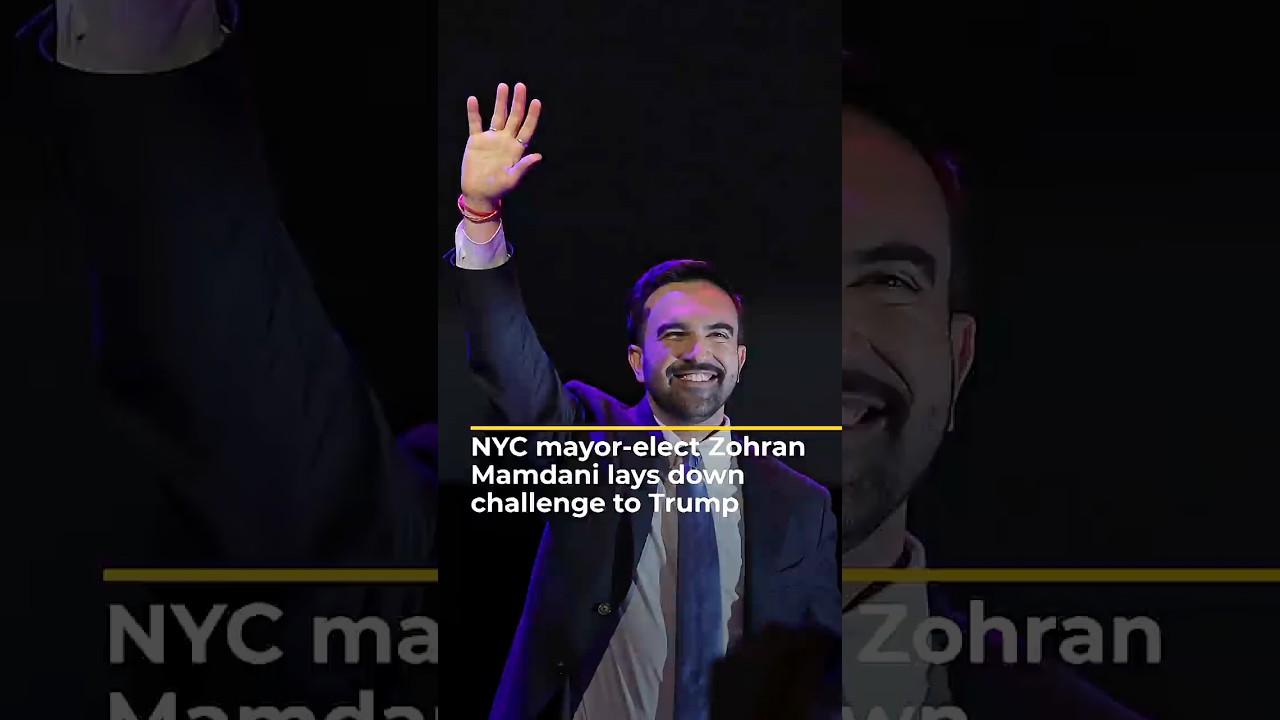 Zohran Mamdani elected mayor of New York, challenges Trump Zohran Mamdani elected mayor of New York, challenges Trump