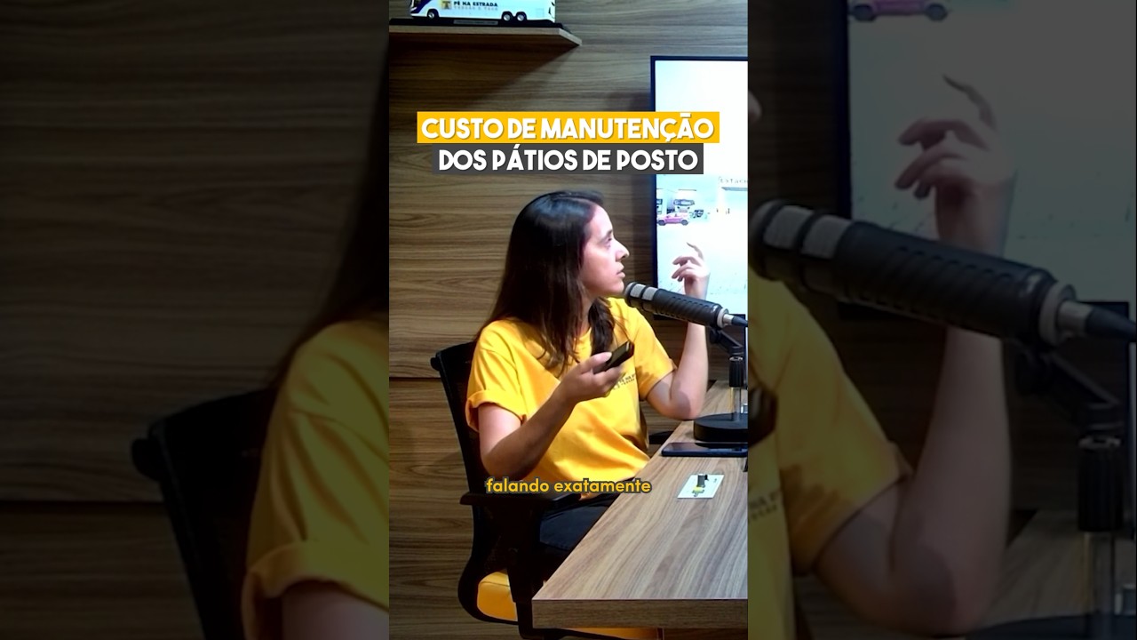 Custo de manutenção de patios de posto