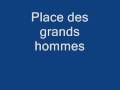 Place des grands hommes - Patrick Bruel