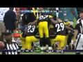 Pat White Injured by Ike Taylor in Dolphins vs Steelers