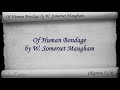 Chs 053-056 - Of Human Bondage by W. Somerset Maugham