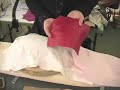 Kathryn Brenne Presses and Fuses Leather